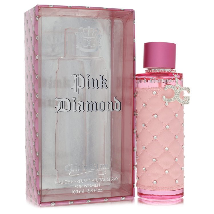 Chic 'n Glam Pink Diamond Eau De Parfum Spray By Chic 'N Glam 3.3 oz Eau De Parfum Spray For Women By Chic 'N Glam