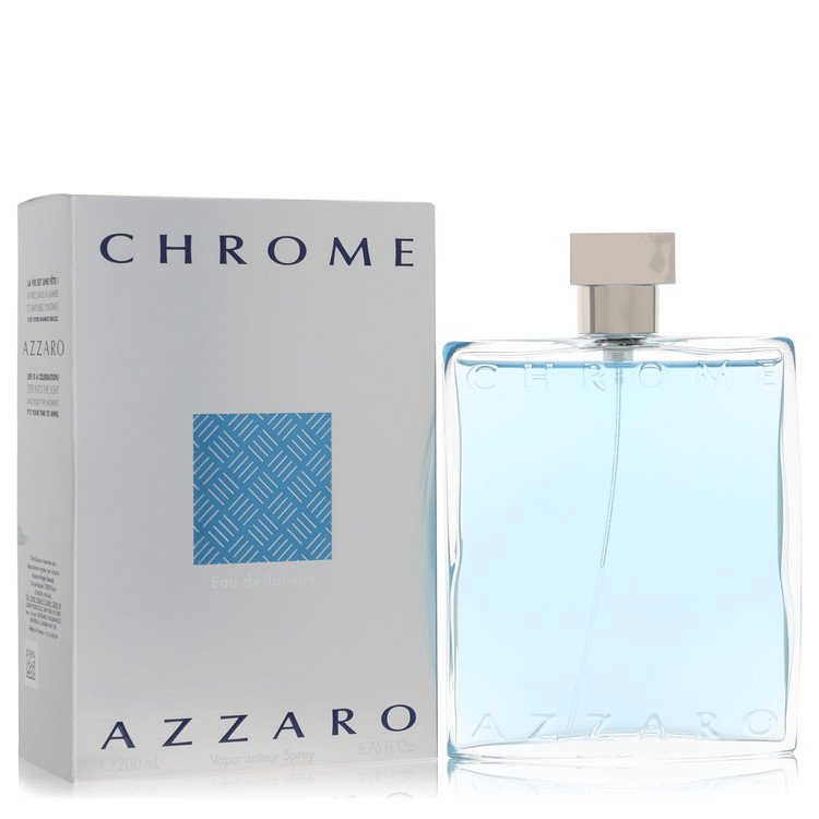 Chrome 6.8 oz Eau De Toilette Spray For Men By Azzaro