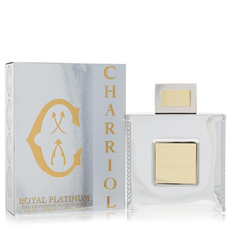 Charriol Royal Platinum 3.4 oz Eau De Parfum Spray For Men By Charriol