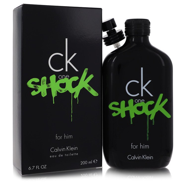 Ck One Shock 6.7 oz Eau De Toilette Spray For Men By Calvin Klein
