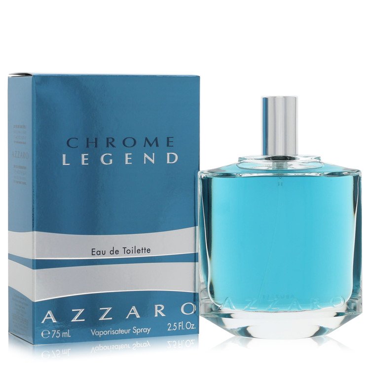 Chrome Legend 2.6 oz Eau De Toilette Spray For Men By Azzaro