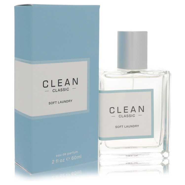 Clean Soft Laundry Eau De Parfum Spray By Clean 2 oz Eau De Parfum Spray For Women By Clean