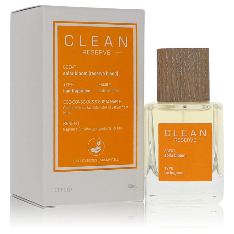 Clean Reserve Solar Bloom Hair Fragrance 1.7 oz Hair Fragrance (Unisex) For Women By Clean