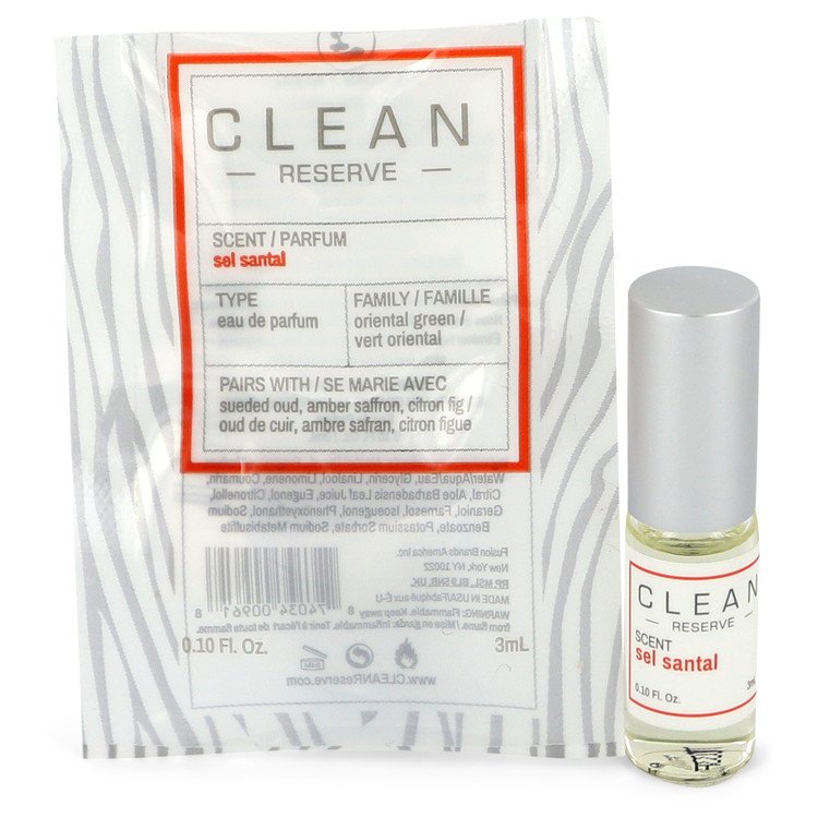 Clean Reserve Sel Santal Mini EDP Rollerball By Clean 0.1 oz Mini EDP Rollerball For Women By Clean