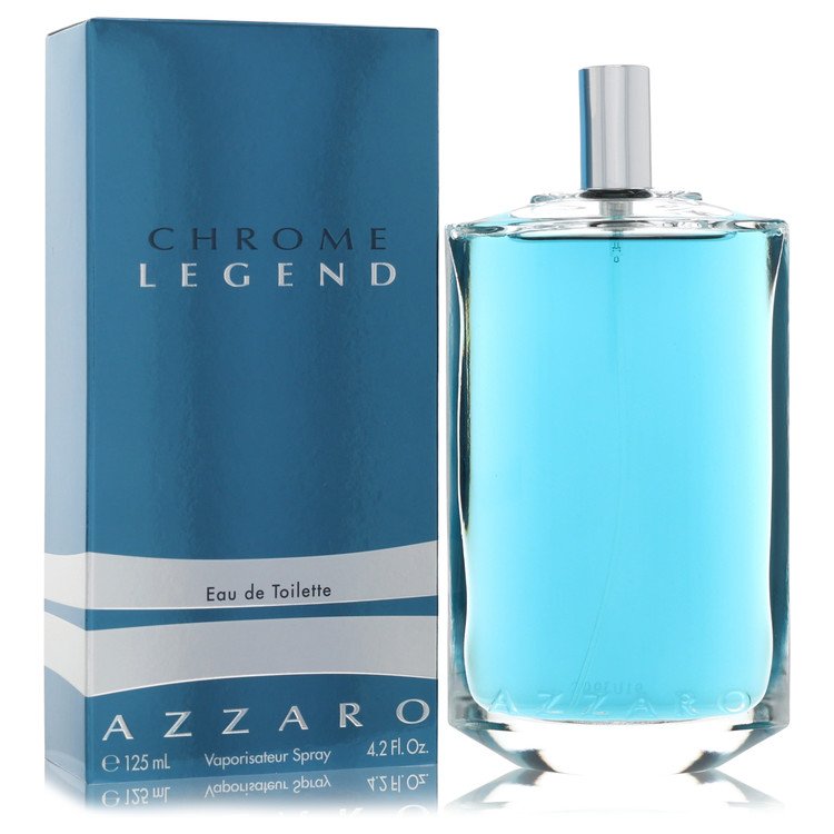 Chrome Legend 4.2 oz Eau De Toilette Spray For Men By Azzaro