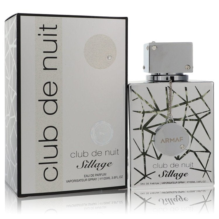 Club De Nuit Sillage Eau De Parfum Spray 3.6 oz Eau De Parfum Spray (Unisex) For Men By Armaf