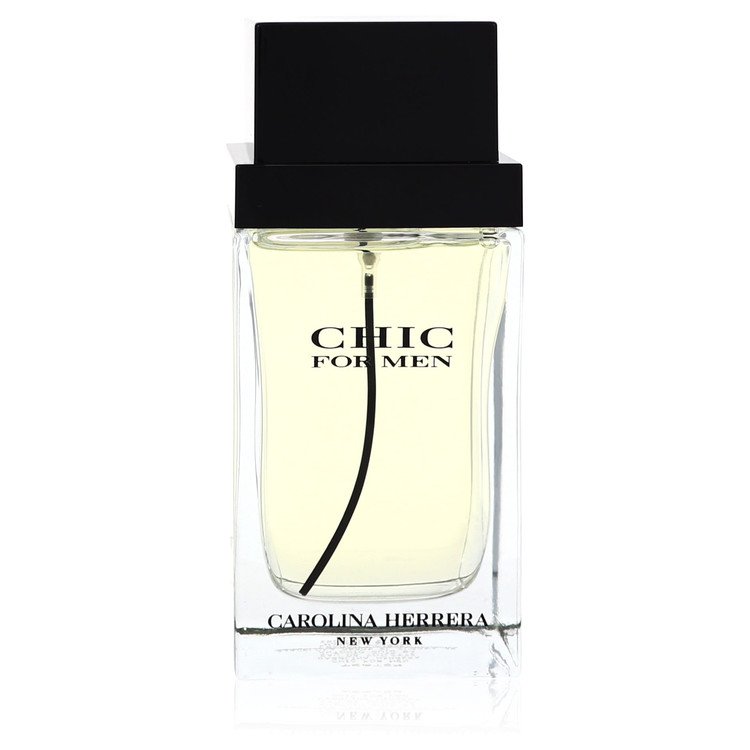 Chic Eau De Toilette Spray By Carolina Herrera 3.4 oz Eau De Toilette Spray (Tester) For Men By Carolina Herrera
