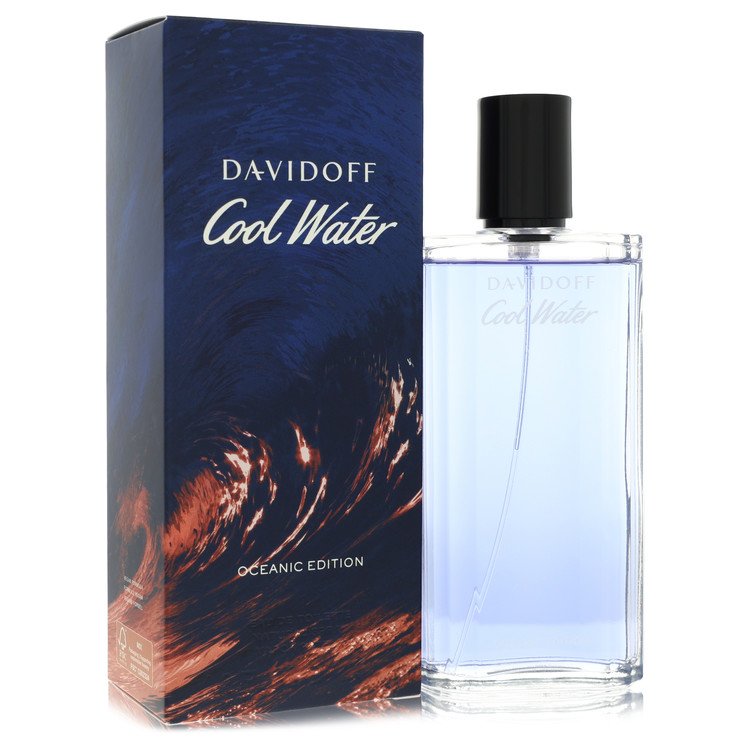 Cool Water Oceanic 4.2 oz Eau De Toilette Spray For Men By Davidoff