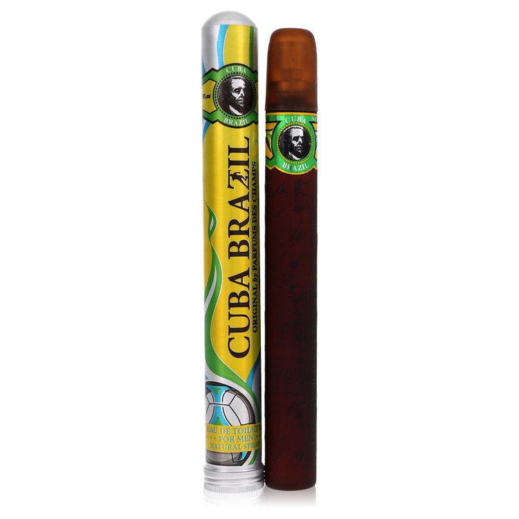 Cuba Brazil 1.17 oz Eau De Toilette Spray For Men By Fragluxe