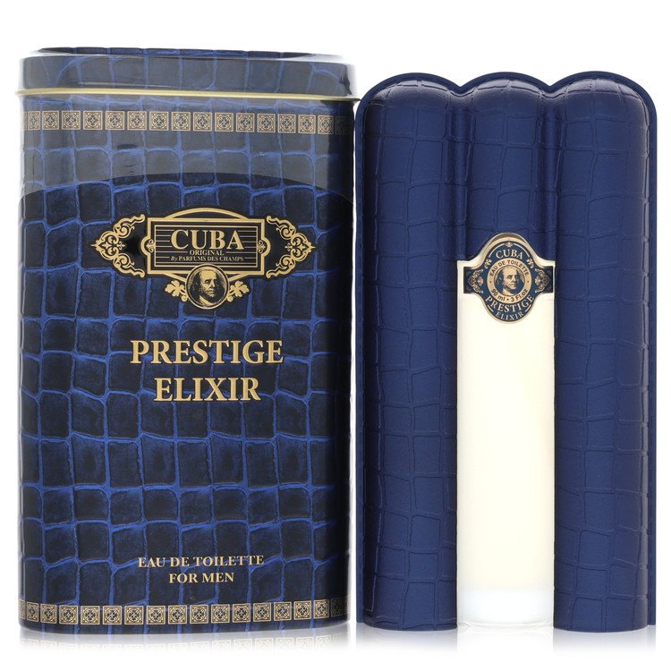 Cuba Prestige Elixir 3 oz Eau De Toilette Spray For Men By Fragluxe