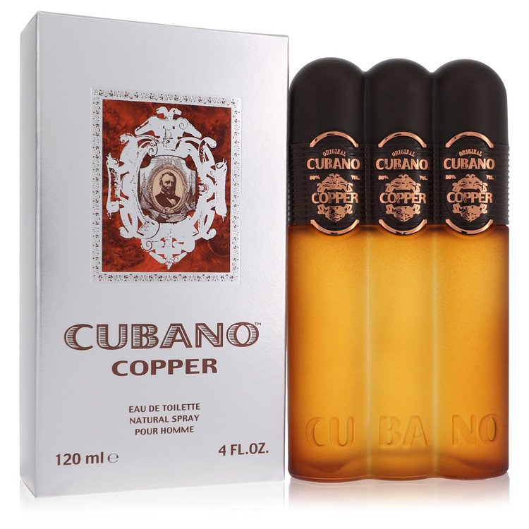 Cubano Copper Eau De Toilette Spray By Cubano 4 oz Eau De Toilette Spray For Men By Cubano