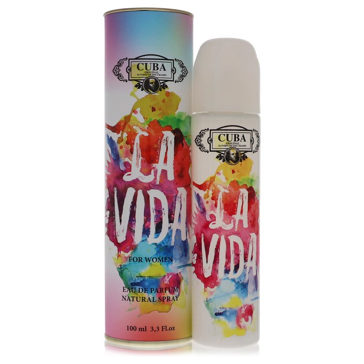 Cuba La Vida 3.3 oz Eau De Parfum Spray For Women By Fragluxe