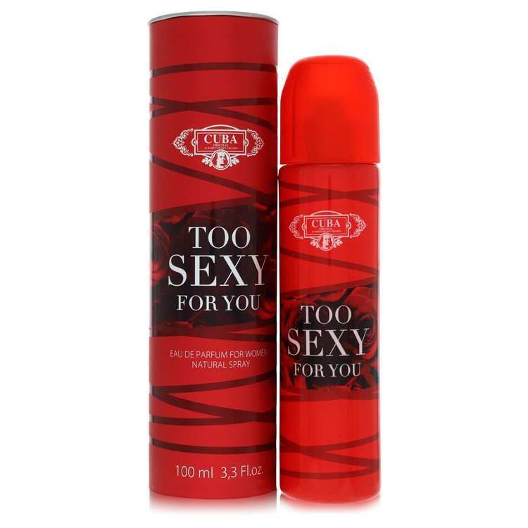 Cuba Too Sexy For You 3.3 oz Eau De Parfum Spray For Women By Fragluxe