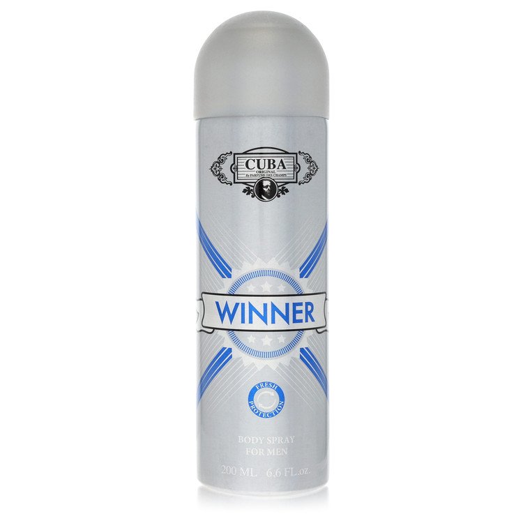 Cuba Winner 6.6 oz Deodorant Spray For Men By Fragluxe
