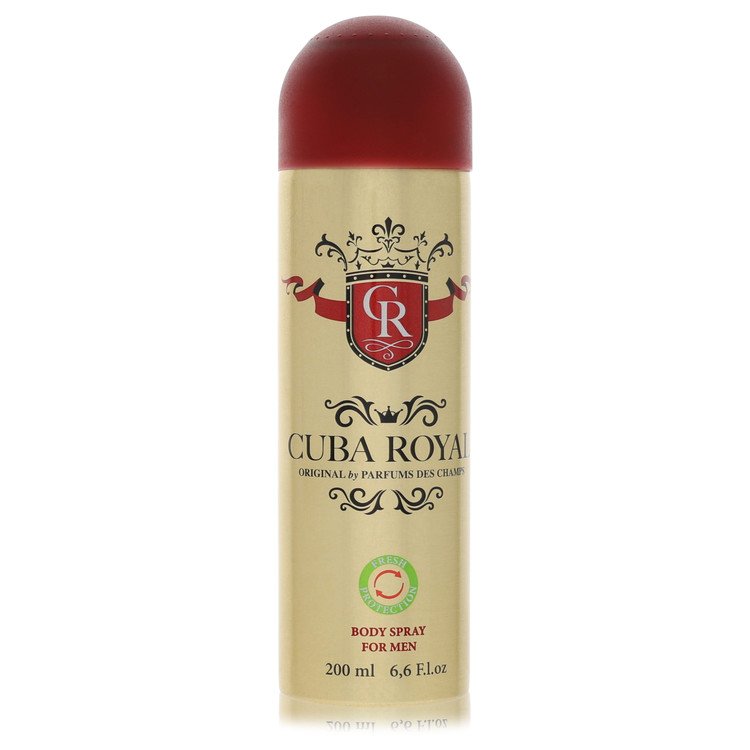 Cuba Royal 6.7 oz Deodorant Spray For Men By Fragluxe