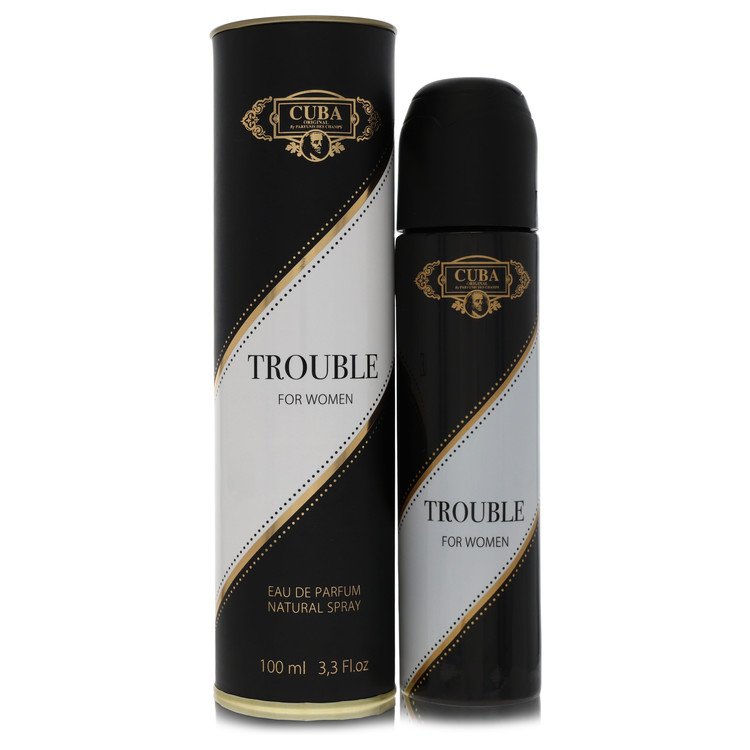 Cuba Trouble 3.3 oz Eau De Parfum Spray For Women By Fragluxe
