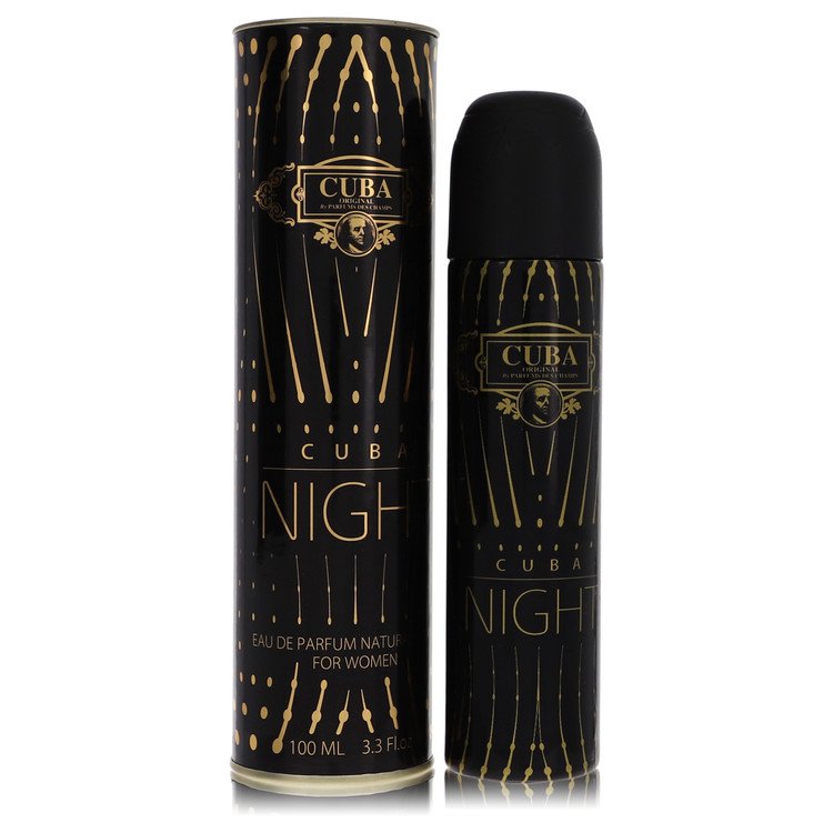 Cuba Night 3.3 oz Eau De Parfum Spray For Women By Fragluxe