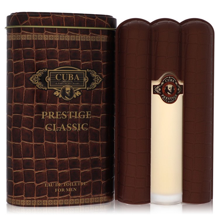 Cuba Prestige Gold 3 oz Eau De Toilette Spray For Men By Fragluxe