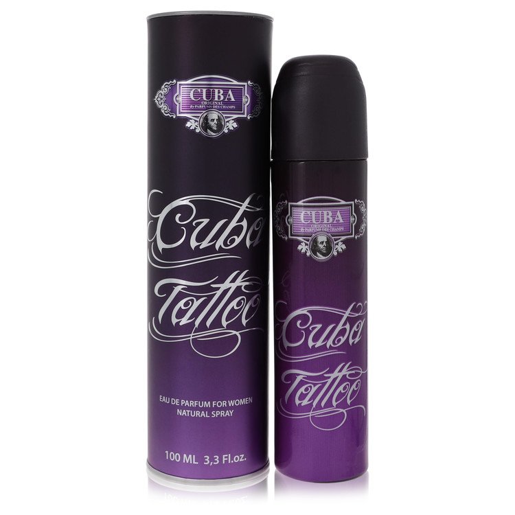 Cuba Tattoo 3.4 oz Eau De Parfum Spray For Women By Fragluxe