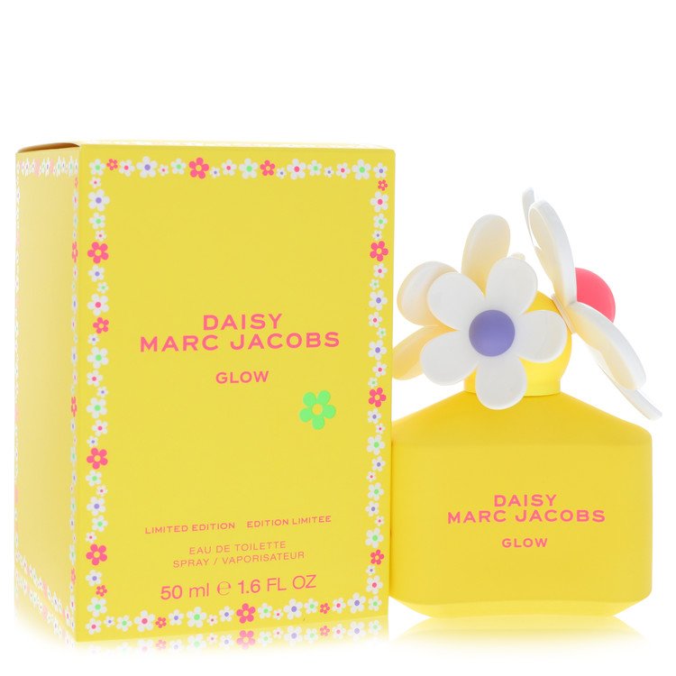 Daisy Glow Eau De Toilette Spray By Marc Jacobs 1.6 oz Eau De Toilette Spray (Limited Edition) For Women By Marc Jacobs
