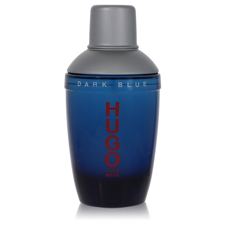 Dark Blue Eau De Toilette Spray 2.5 oz Eau De Toilette Spray (Tester) For Men By Hugo Boss