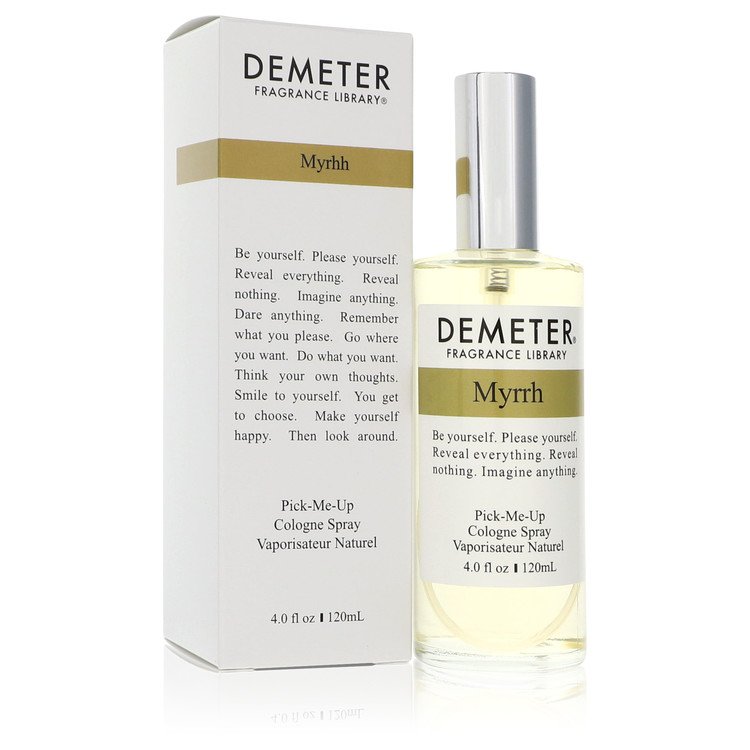Demeter Myrhh Cologne Spray 4 oz Cologne Spray (Unisex) For Women By Demeter
