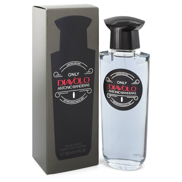 Diavolo Only 3.4 oz Eau De Toilette Spray For Men By Antonio Banderas