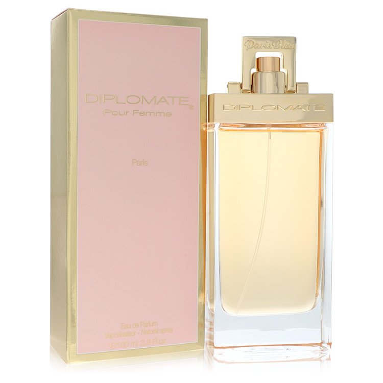 Diplomate Pour Femme 3.3 oz Eau De Parfum Spray For Women By Paris Bleu