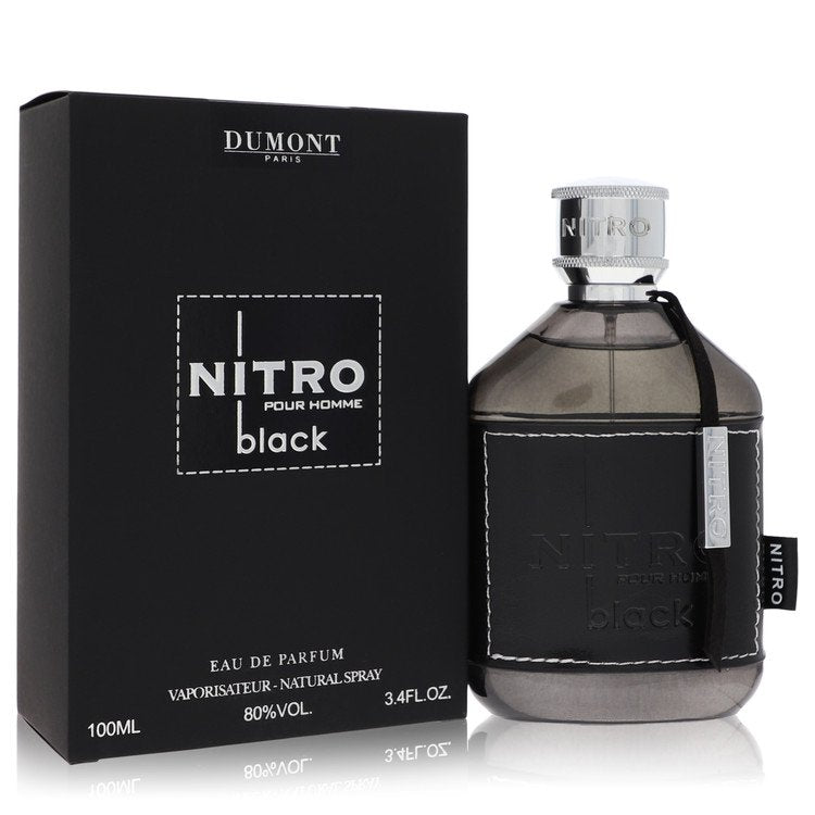 Dumont Nitro Black 3.4 oz Eau De Parfum Spray For Men By Dumont Paris