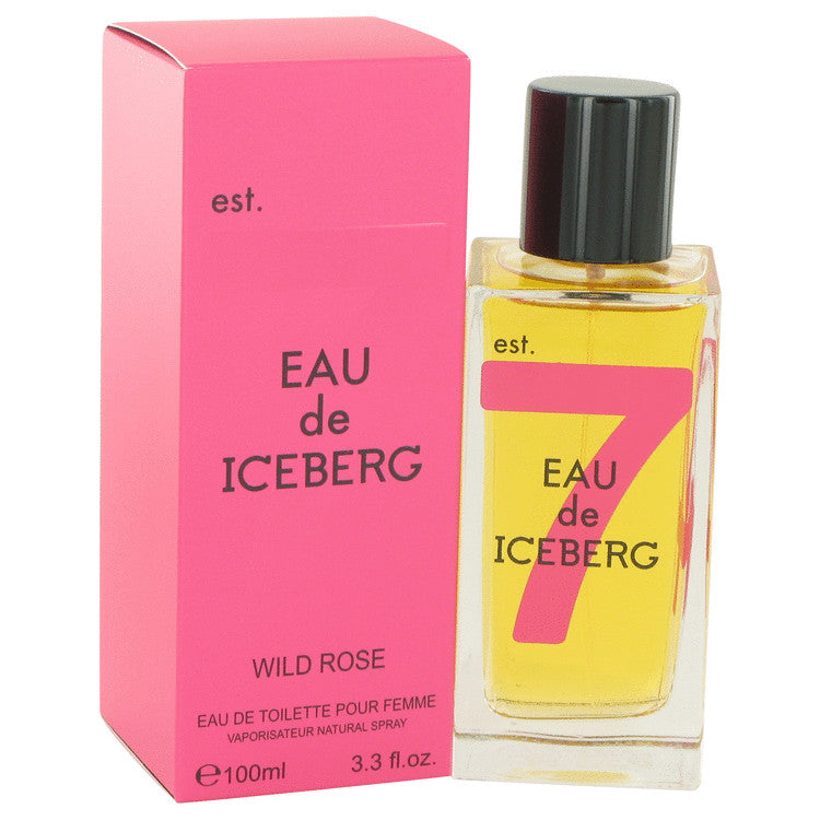 Eau De Iceberg Wild Rose 3.4 oz Eau De Toilette Spray For Women By Iceberg