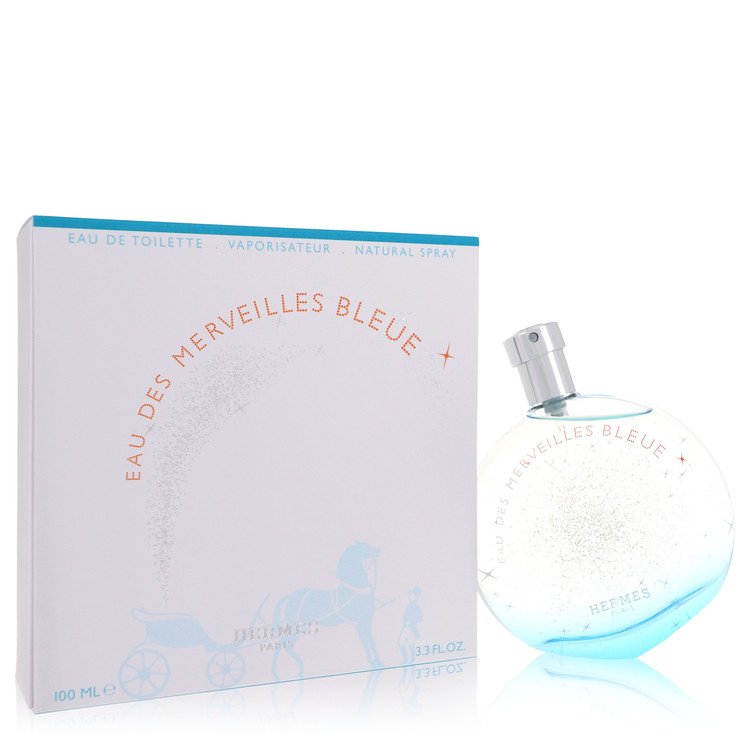 Eau Des Merveilles Bleue 3.4 oz Eau De Toilette Spray For Women By Hermes