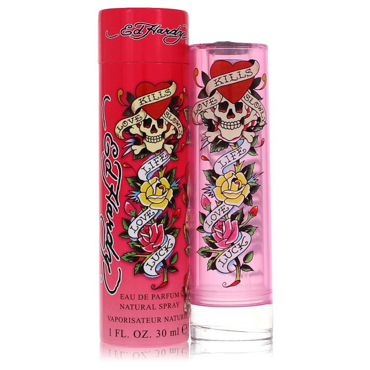 Ed Hardy 1 oz Eau De Parfum Spray For Women By Christian Audigier
