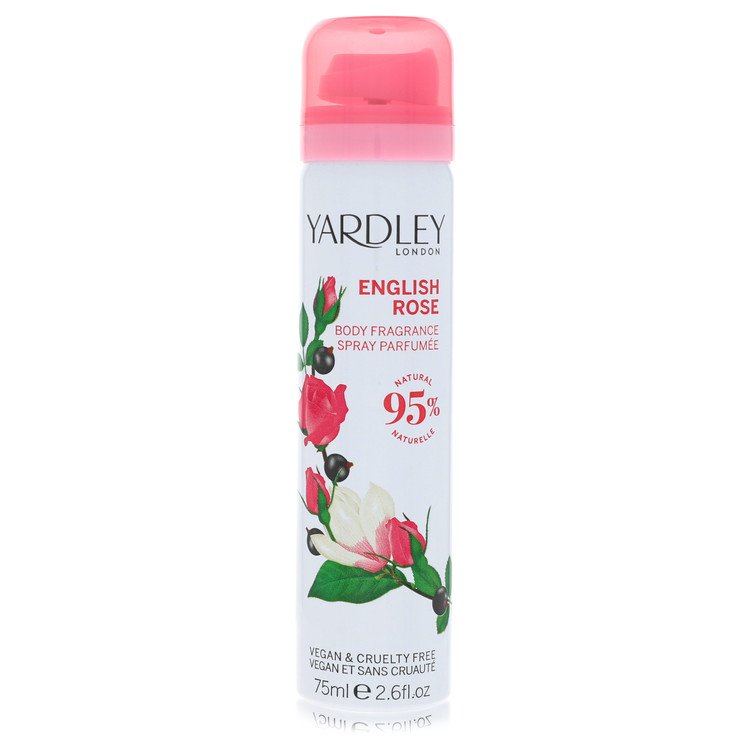 English Rose Yardley Body Spray By Yardley London 2.6 oz Body Spray For Women By Yardley London