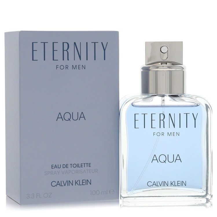 Eternity Aqua 3.4 oz Eau De Toilette Spray For Men By Calvin Klein
