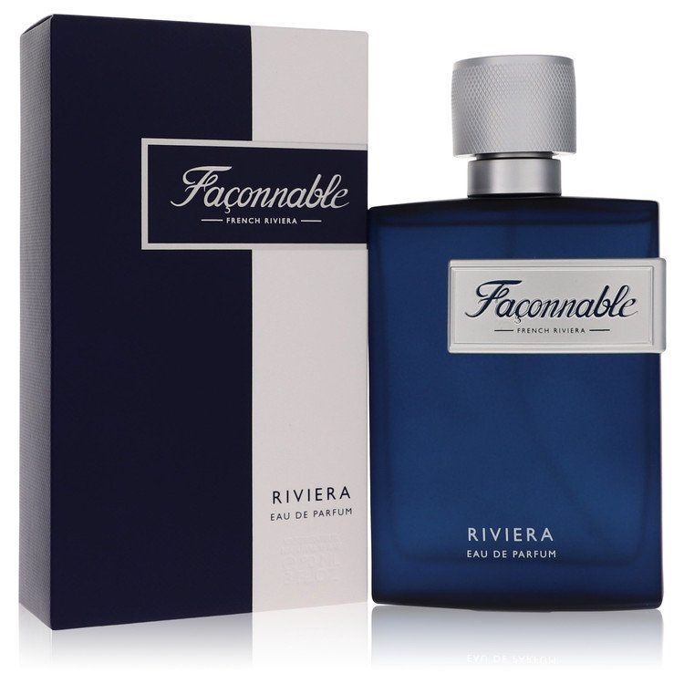Faconnable Riviera Eau De Parfum Spray By Faconnable 3 oz Eau De Parfum Spray For Men By Faconnable