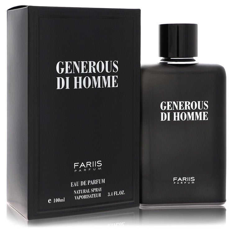 Fariis Generous Di Homme 3.4 oz Eau De Parfum Spray For Men By Fariis Parfum