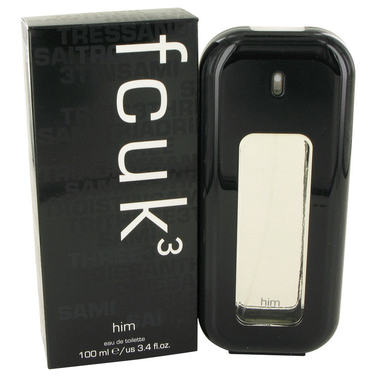 Fcuk 3 3.4 oz Eau De Toilette Spray For Men By French Connection