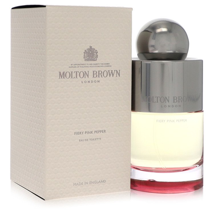 Fiery Pink Pepper Eau De Toilette Spray 3.3 oz Eau De Toilette Spray (Unisex) For Women By Molton Brown