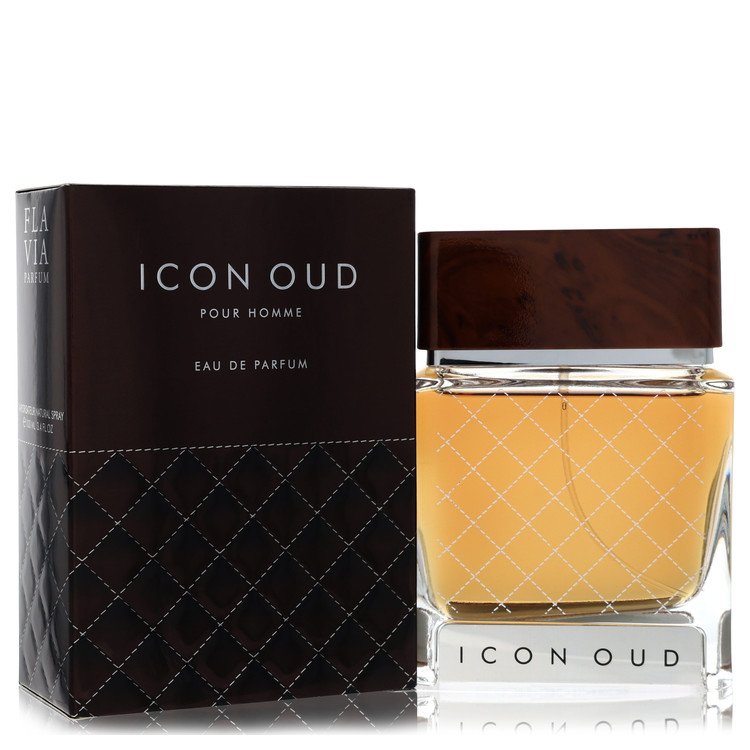 Flavia Icon Oud 3.4 oz Eau De Parfum Spray For Men By Flavia