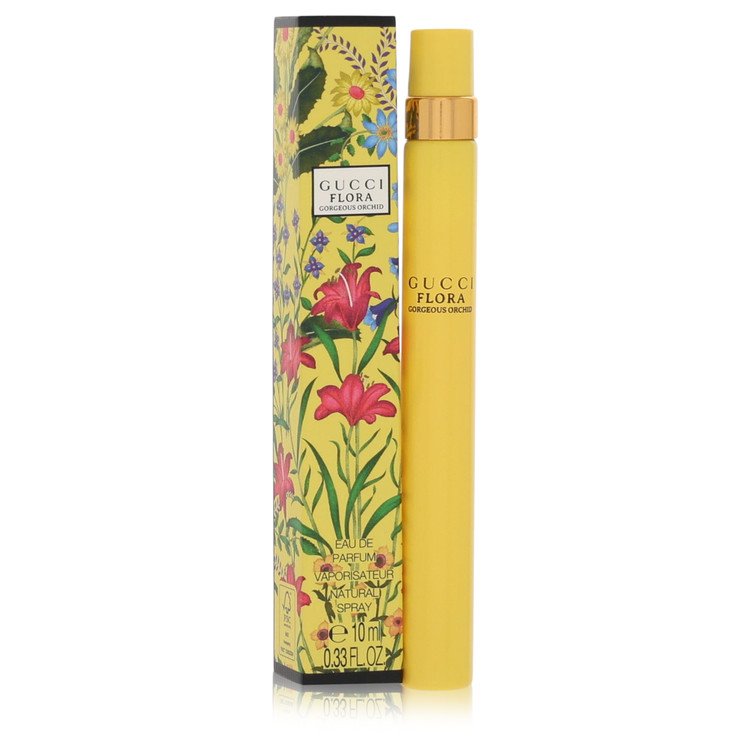 Flora Gorgeous Orchid 0.33 oz Mini EDP Spray For Women By Gucci