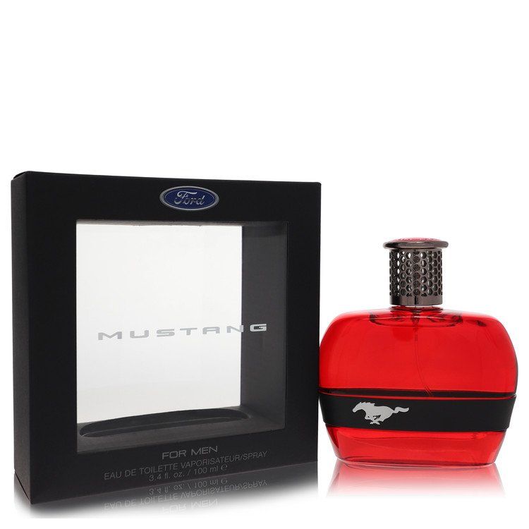 Ford Mustang Red 3.4 oz Eau De Toilette Spray For Men By Estee Lauder