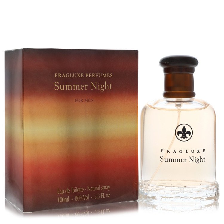 Fragluxe Summer Night 3.3 oz Eau De Toilette Spray For Men By Fragluxe