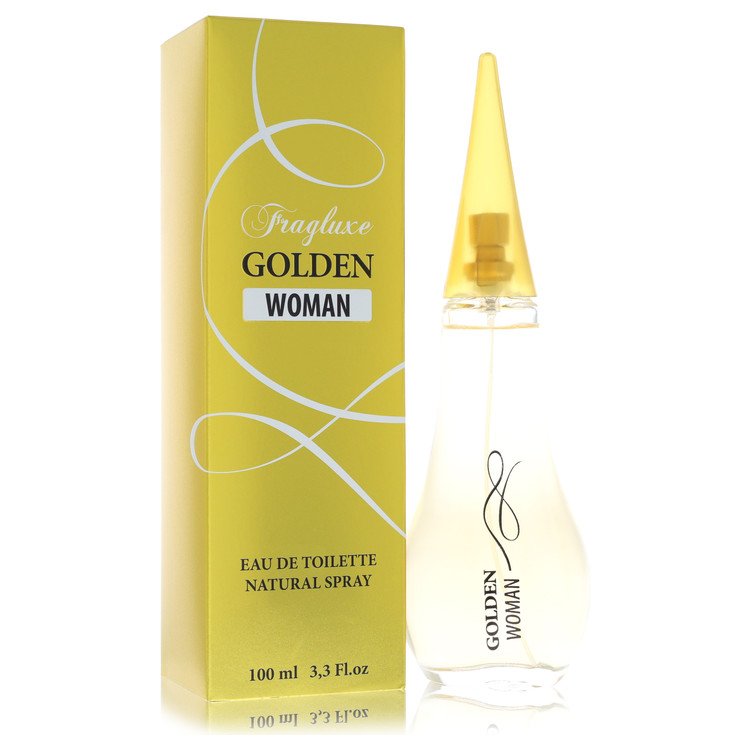 Fragluxe Golden Woman 3.3 oz Eau De Toilette Spray For Women By Fragluxe