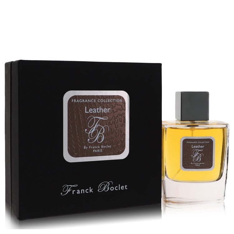 Franck Boclet Leather 3.4 oz Eau De Parfum Spray For Men By Franck Boclet