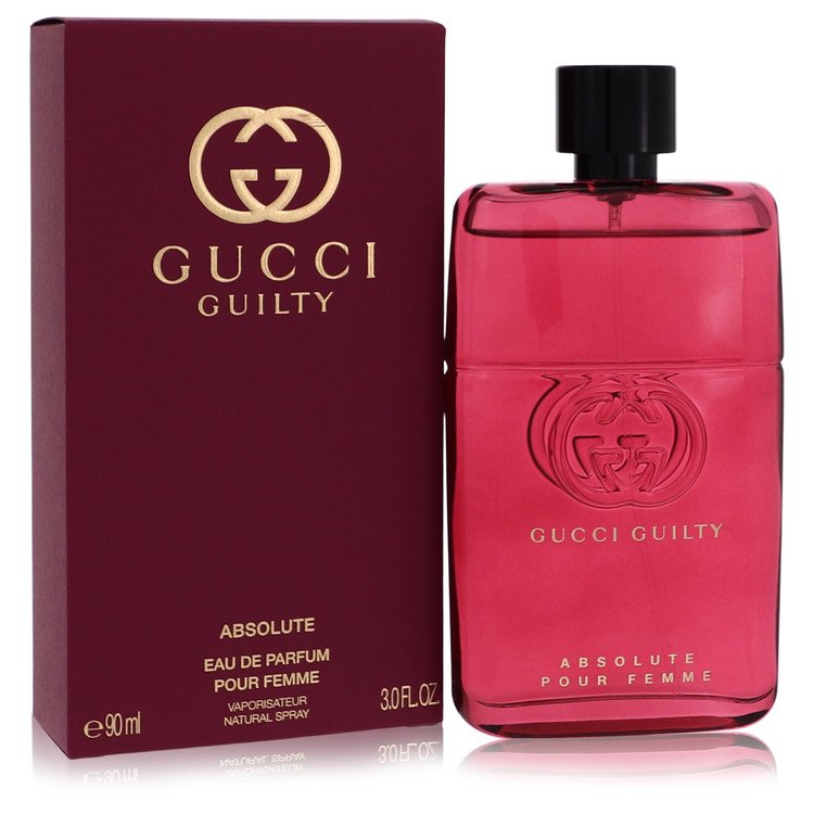 Gucci Guilty Absolute 3 oz Eau De Parfum Spray For Women By Gucci