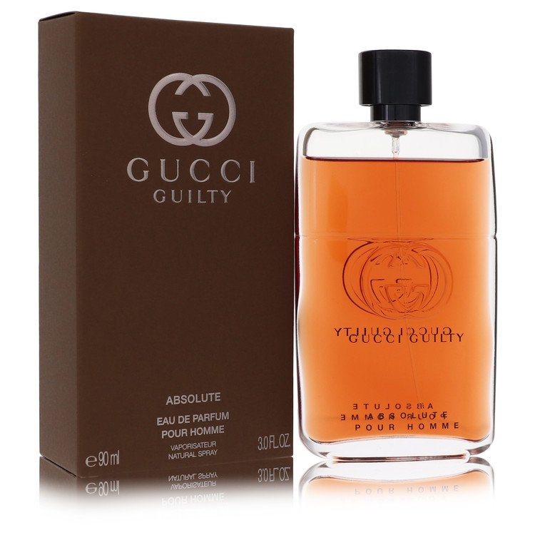 Gucci Guilty Absolute 3 oz Eau De Parfum Spray For Men By Gucci