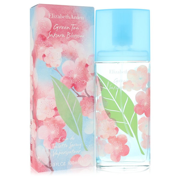 Green Tea Sakura Blossom 3.3 oz Eau De Toilette Spray For Women By Elizabeth Arden