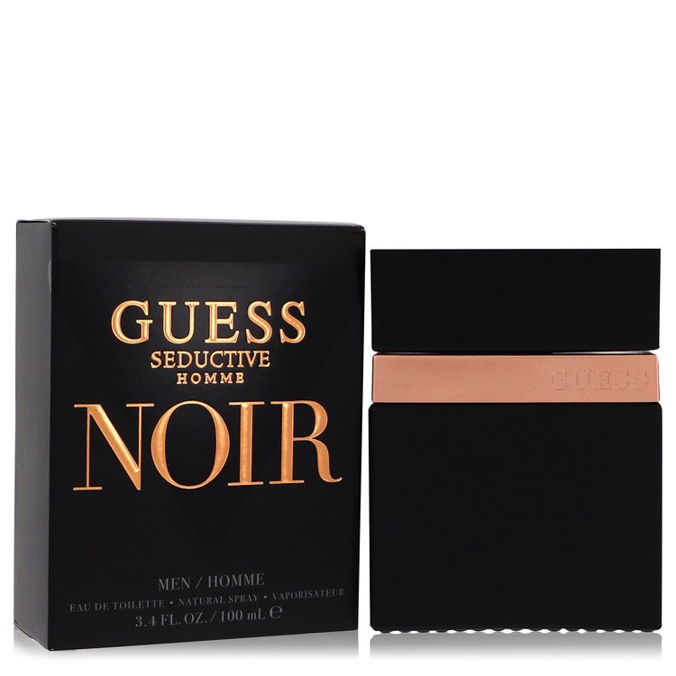 Guess Seductive Homme Noir 3.4 oz Eau De Toilette Spray For Men By Guess