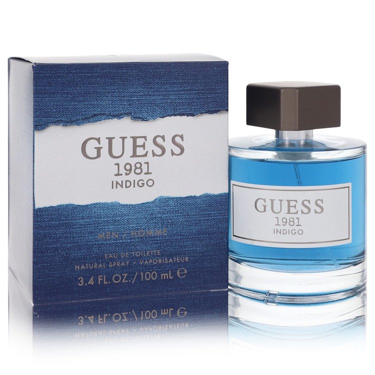 Guess 1981 Indigo 3.4 oz Eau De Toilette Spray For Men By Guess