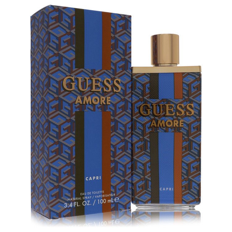 Guess Amore Capri Eau De Toilette Spray 3.4 oz Eau De Toilette Spray (Unisex) For Women By Guess